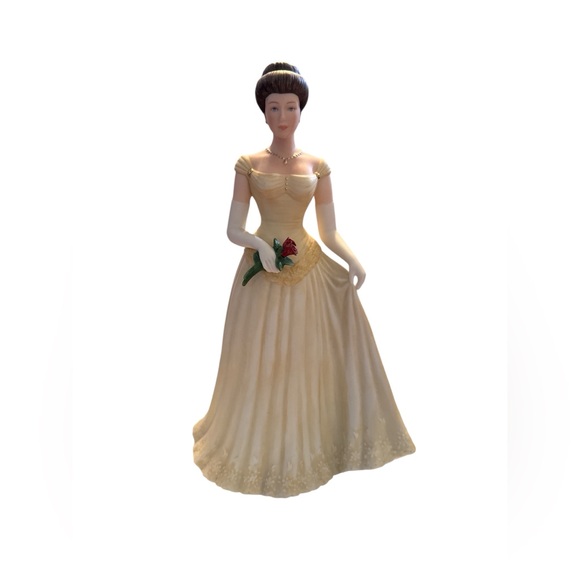 Home Interiors”Belle of the Ball” Elegant Cream Figurine - Picture 1 of 9